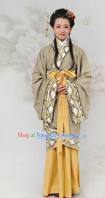 Chinese Hanfu China Shopping Asian Fashion Plus Size Clothing Clothes online Oriental Dresses Ancient Costumes and Hair Accessories Complete Set