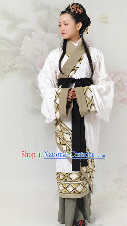 Chinese Hanfu China Shopping Asian Fashion Plus Size Clothing Clothes online Oriental Dresses Ancient Costumes and Hair Accessories Complete Set