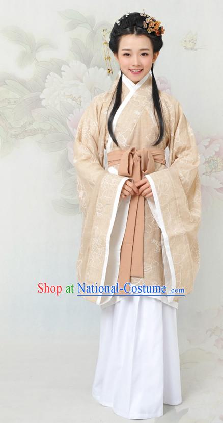 Chinese Hanfu China Shopping Asian Fashion Plus Size Clothing Clothes online Oriental Dresses Ancient Costumes and Hair Accessories Complete Set