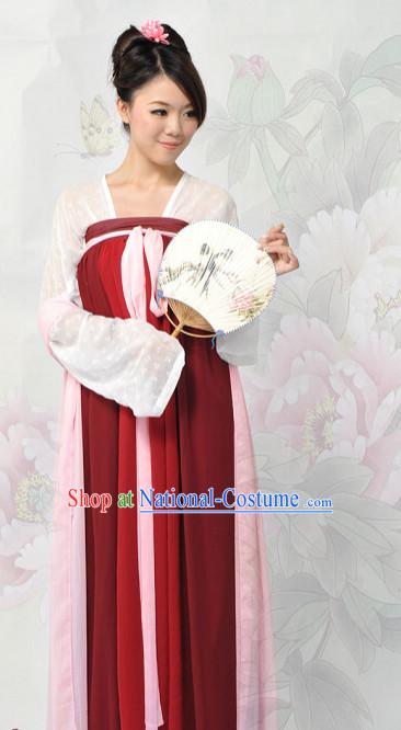 Chinese Hanfu China Shopping Asian Fashion Plus Size Clothing Clothes online Oriental Dresses Ancient Costumes and Hair Accessories Complete Set