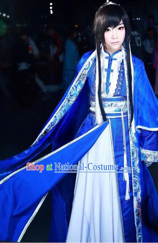 Chinese hanfu ancient costumes traditional dress