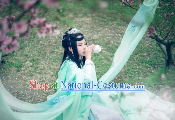 Chinese hanfu ancient costumes traditional dress