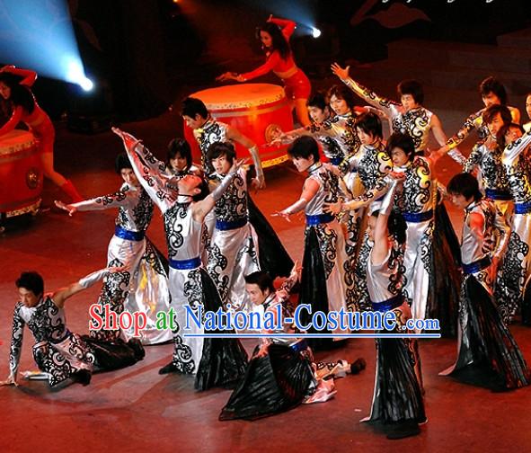 Chinese Group Style Dance Costumes for Men