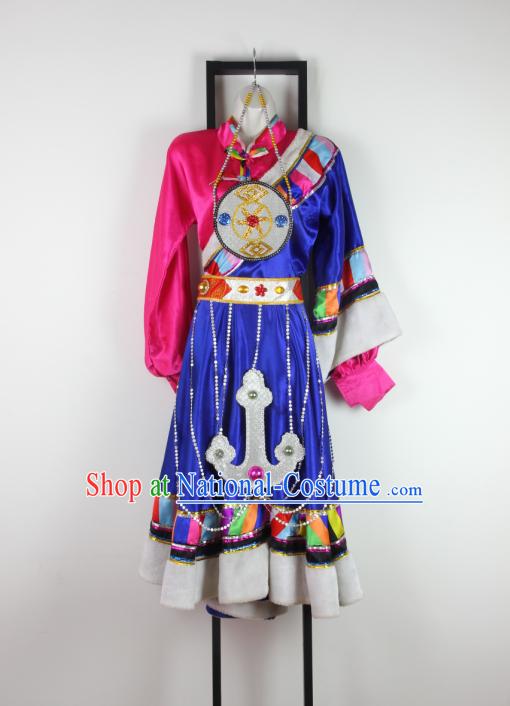 Chinese Tibetan Dance Costume Discount Dance Gymnastics Leotards Costume Ideas Dancewear Supply Dance Wear Dance Clothes