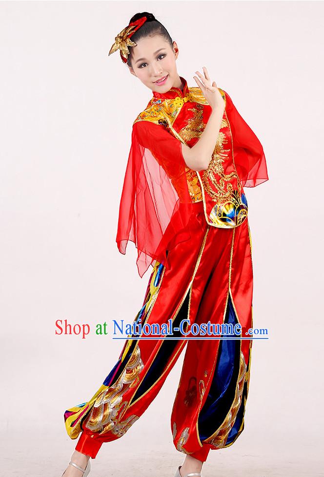 Chinese Drum Dance Costume Ideas Dancewear Supply Dance Wear Dance Clothes Outfits