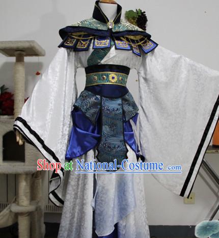 Chinese Ancient Royal Costume Complete Set for Adults Kids Men Boys