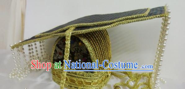 Ancient Chinese Emperor Wu Zetian Crown Hat