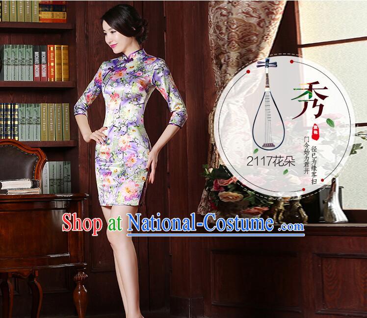 Chinese Traditional Clothes Min Guo Time Female Clothing Nobel Lady Stage costumes Girl