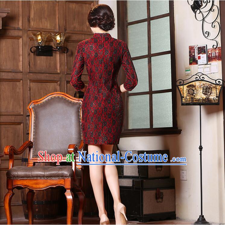 Chinese Traditional Clothes Min Guo Time Female Clothing Nobel Lady Stage costumes Girls