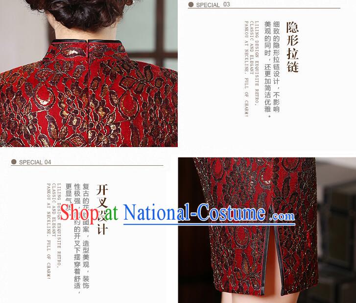 Chinese Traditional Clothes Min Guo Time Female Clothing Nobel Lady Stage costumes Girls