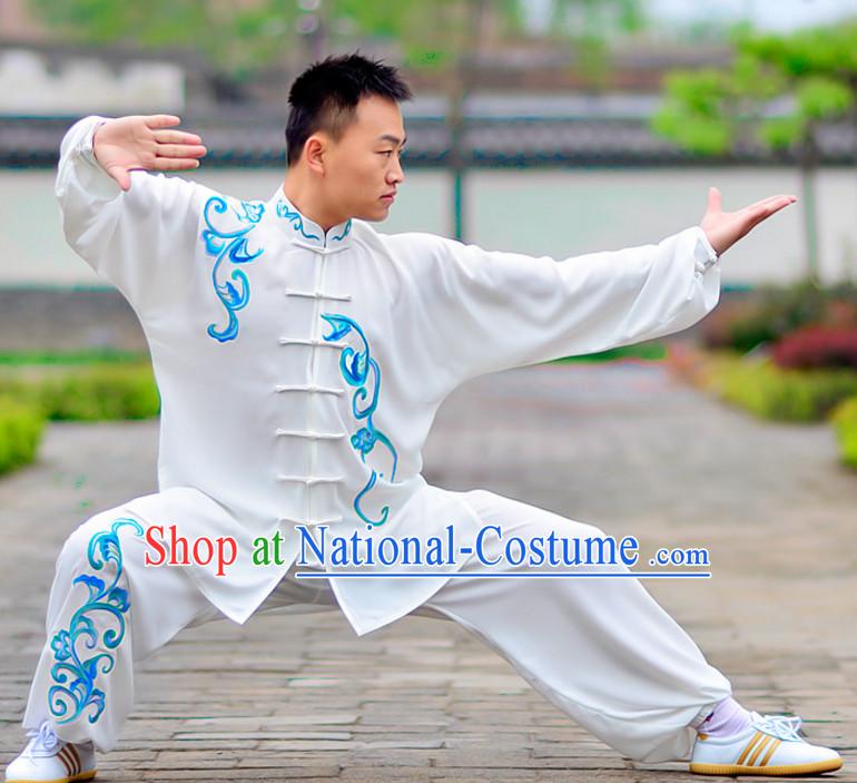 Top Kung Fu Flax Clothing Mandarin Costume Jacket Martial Arts Clothes Shaolin Uniform Kungfu Uniforms Supplies for Men Women Adults Children