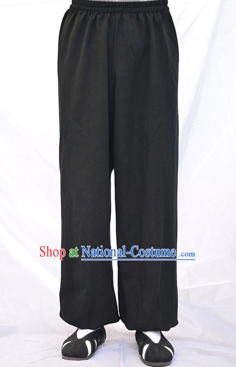 Wudang Uniform Taoist Uniform Kungfu Kung Fu Clothing Clothes Pants Shirt Supplies Wu Gong Outfits Flax Pants