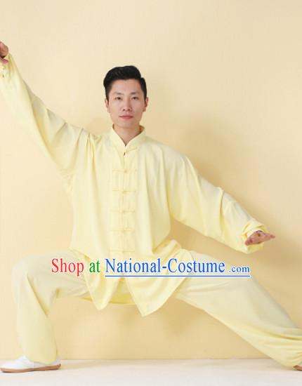 Top Tai Chi Uniforms Kung Fu Costume Martial Arts Kung Fu Training Uniform Gongfu Shaolin Wushu Clothing for Men Women Adults Children