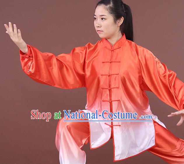 Top Tai Chi Uniforms Kung Fu Costume Martial Arts Kung Fu Training Uniform Gongfu Shaolin Wushu Clothing for Men Women Adults Children