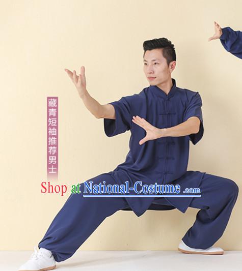 Top Tai Chi Uniforms Kung Fu Costume Martial Arts Kung Fu Training Uniform Gongfu Shaolin Wushu Clothing for Men Women Adults Children