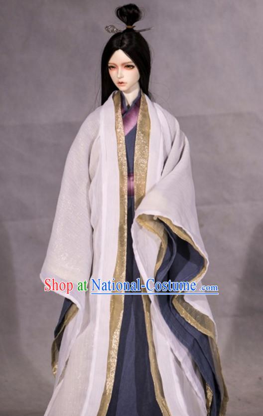 Ancient Chinese Prince Hanfu Costumes for Men Boys Adults Kids