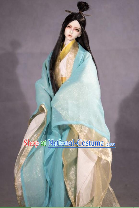 Ancient Chinese Prince Hanfu Costumes for Men Boys Adults Kids