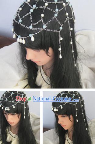 Ancient Chinese Empress Princess Phoenix Queen Crown Coronet Headpieces Headdress Hair Accessories Set