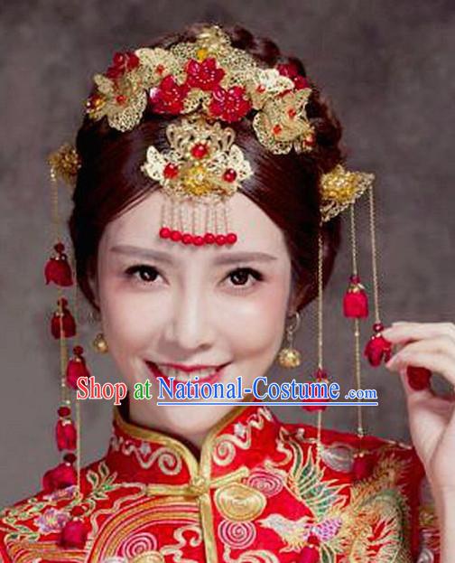 Ancient Chinese Hair Style Accessories Hair Sticks Clips Hair Pin Hair Pieces Combs Ancient Chinese Chopsticks Asian Wedding Bridal Hair Ornaments