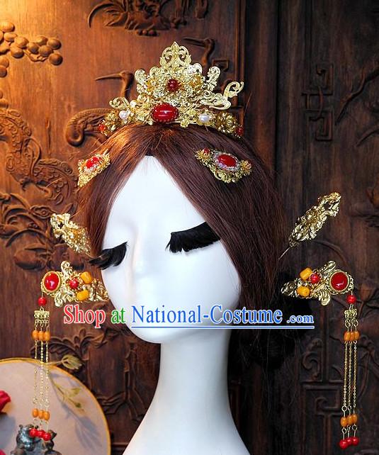 Ancient Chinese Hair Style Accessories Hair Sticks Clips Hair Pin Hair Pieces Combs Ancient Chinese Chopsticks Asian Wedding Bridal Hair Ornaments