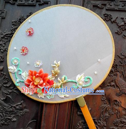 Handmade Ancient Chinese Empress Jade Fan