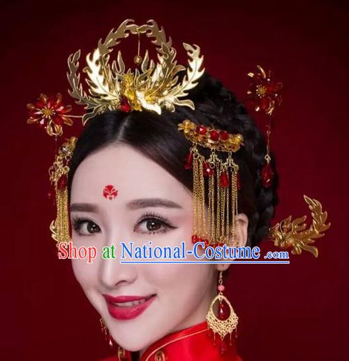 Ancient Chinese Empress Princess Queen Hair Style Accessories Hair Sticks Clips Hair Pin Hair Pieces Combs Ancient Chinese Chopsticks Asian Wedding Bridal Hair Ornaments