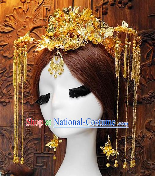 Ancient Chinese Empress Princess Queen Hair Style Accessories Hair Sticks Clips Hair Pin Hair Pieces Combs Ancient Chinese Chopsticks Asian Wedding Bridal Hair Ornaments