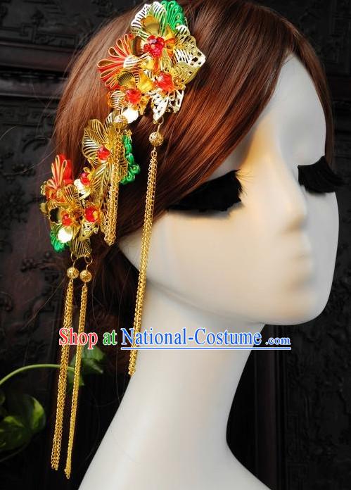 Ancient Chinese Empress Princess Queen Hair Style Accessories Hair Sticks Clips Hair Pin Hair Pieces Combs Ancient Chinese Chopsticks Asian Wedding Bridal Hair Ornaments Crown