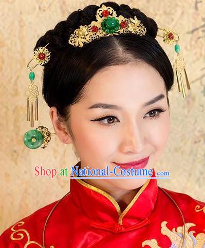 Ancient Chinese Empress Princess Queen Hair Style Accessories Hair Sticks Clips Hair Pin Hair Pieces Combs Ancient Chinese Chopsticks Asian Wedding Bridal Hair Ornaments Crown