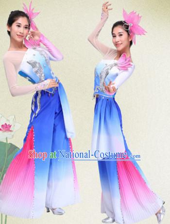 Chinese Folk Group Classic Dance Costumes Dress online for Sale Complete Set for Women Girls Adults Youth Kids