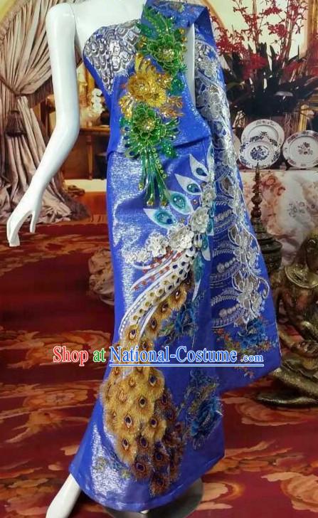 Top Traditional National Thai Garment Dress Thai Traditional Dress Dresses Wedding Dress Complete Set for Women Girls Adults Youth Kids