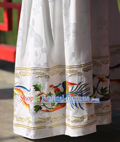 Ancient Chinese Hanfu Dress Skirt China Traditional Clothing Asian Long Dresses China Clothes Fashion Oriental Outfits for Women