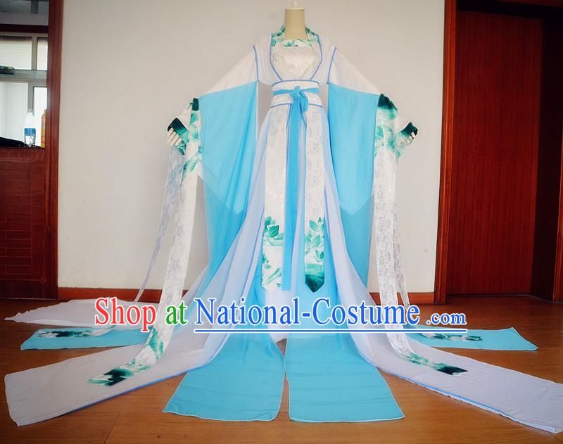 Ancient Chinese Hanfu Dress China Traditional Clothing Asian Long Dresses China Clothes Fashion Oriental Outfits for Women