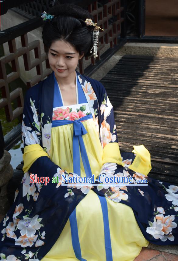 Ancient Chinese Clothing China Fashion Mandarin Dress National Costume Chinese Tang Dynasty Garments Chinese Blouses Chinese Apparel Chinese Art Outfit