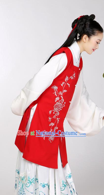 Asian Chinese Hanfu Dress Costume Clothing Oriental Dress Chinese Robes Kimono for Women Gilrls Adults Children