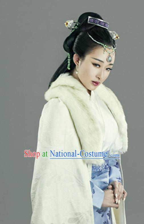 Asian Chinese Master Hanfu Dress Costume Clothing Oriental Dress Chinese Robes Kimono for Women Girls Adults Children