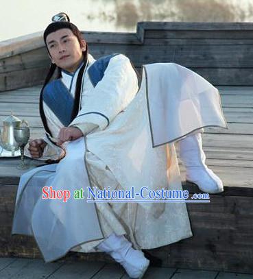 Chu Liuxiang Classic Hong Kong Cantonese Drama Costume Complete Set for Men