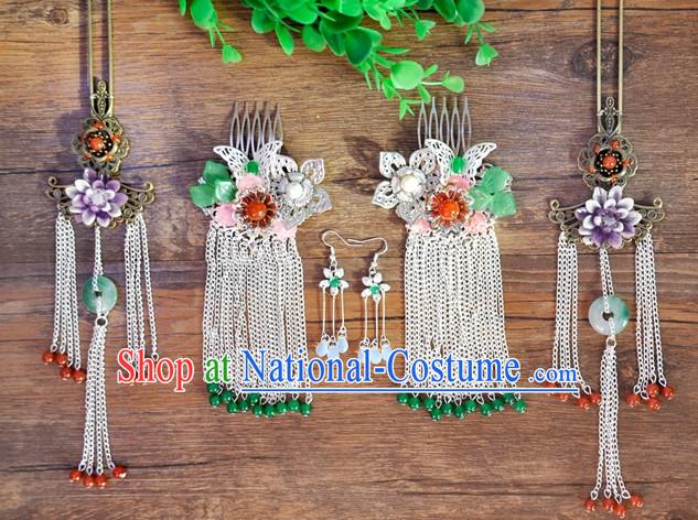 Chinese Traditional Ancient Hair Sticks Hair Ornaments Chopsticks Gold Hair Pins Hairsticks Oriental Asian Head Jewellery Hair Clips Hair pIeces Hair Style