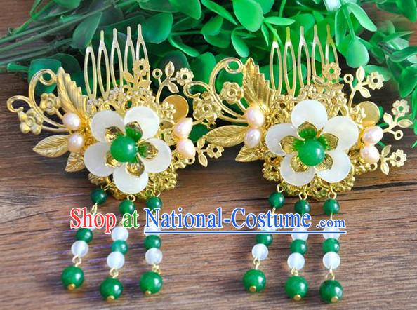 Chinese Traditional Ancient Hair Sticks Hair Ornaments Chopsticks Gold Hair Pins Hairsticks Oriental Asian Head Jewellery Hair Clips Hair pIeces Hair Style