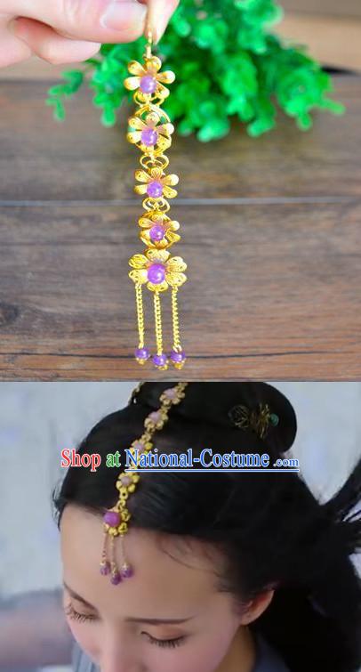 Chinese Traditional Ancient Imperial Hair Sticks Hair Ornaments Chopsticks Gold Hair Pins Hairsticks Oriental Asian Head Jewellery Hair Clips Hair pIeces Hair Style