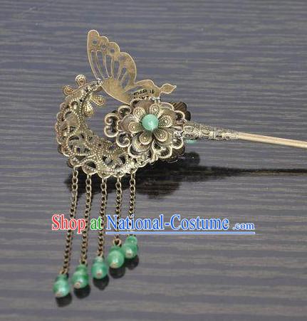 Chinese Traditional Ancient Imperial Hair Sticks Hair Ornaments Chopsticks Gold Hair Pins Hairsticks Oriental Asian Head Jewellery Hair Clips Hair pIeces Hair Style