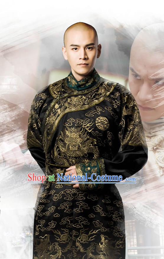 Ancient Chinese Imperial Prince Clothes Complete Set for Men