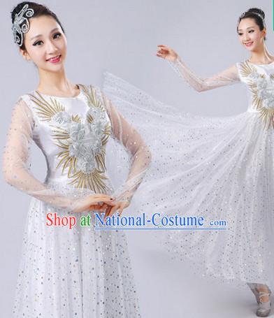 Chinese Dance costume Dance Classes Uniforms Folk Dance Traditional Cultural Dance Costumes Complete Set