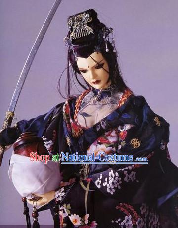 BJD Dolls Puppet Play Marionette Show Costumes and Accessories Complete Set for Puppets or People