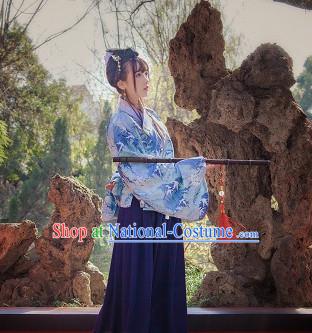 Chinese Traditional Oriental Dress Hanfu Clothing Asian Dresses Fashion Cheongsam Dress China Clothing for Women