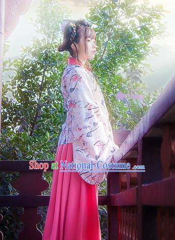 Chinese Traditional Oriental Dress Hanfu Clothing Asian Dresses Fashion Cheongsam Dress China Clothing for Women