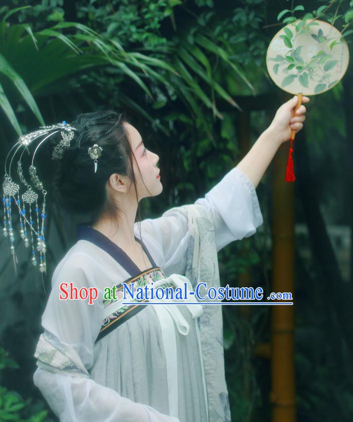 Chinese Traditional Dress Hanfu Costume China Kimono Robe Ancient Chinese Clothing National Costumes Gown Wear