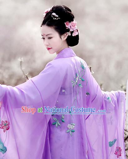 Chinese Traditional Dress Hanfu Costume China Kimono Robe Ancient Chinese Clothing National Costumes Gown Wear