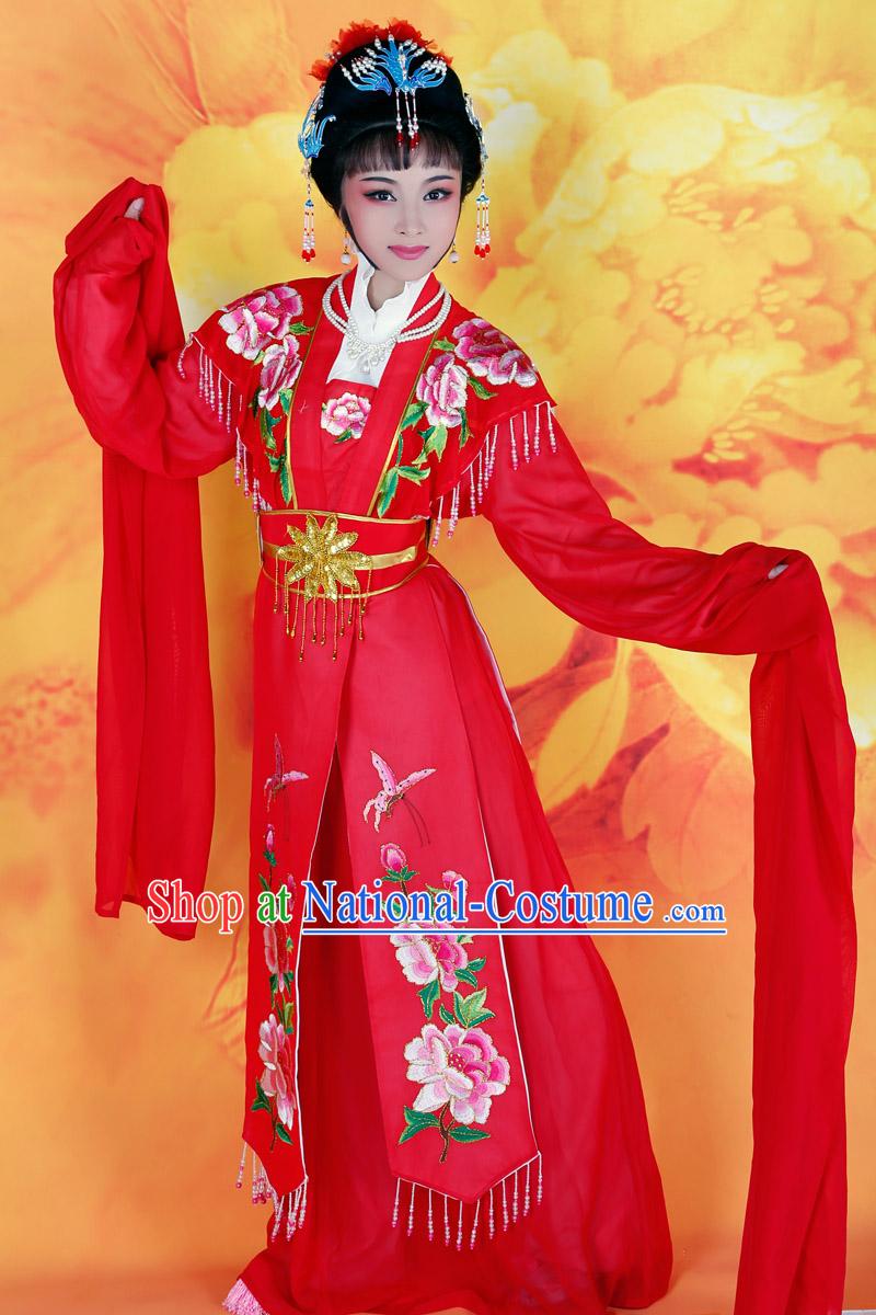 Chinese Opera Costumes Stage Performance Costume Chinese Traditional Empress Costume Drama Costumes Complete Set for Women