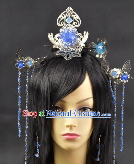 Top Chinese Empress Phoenix Hair Style China Hairpieces Chinese Traditional Hairpins Bridal Headwear